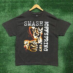 The Offspring Smash Punk Rock Band T-Shirt Size Large